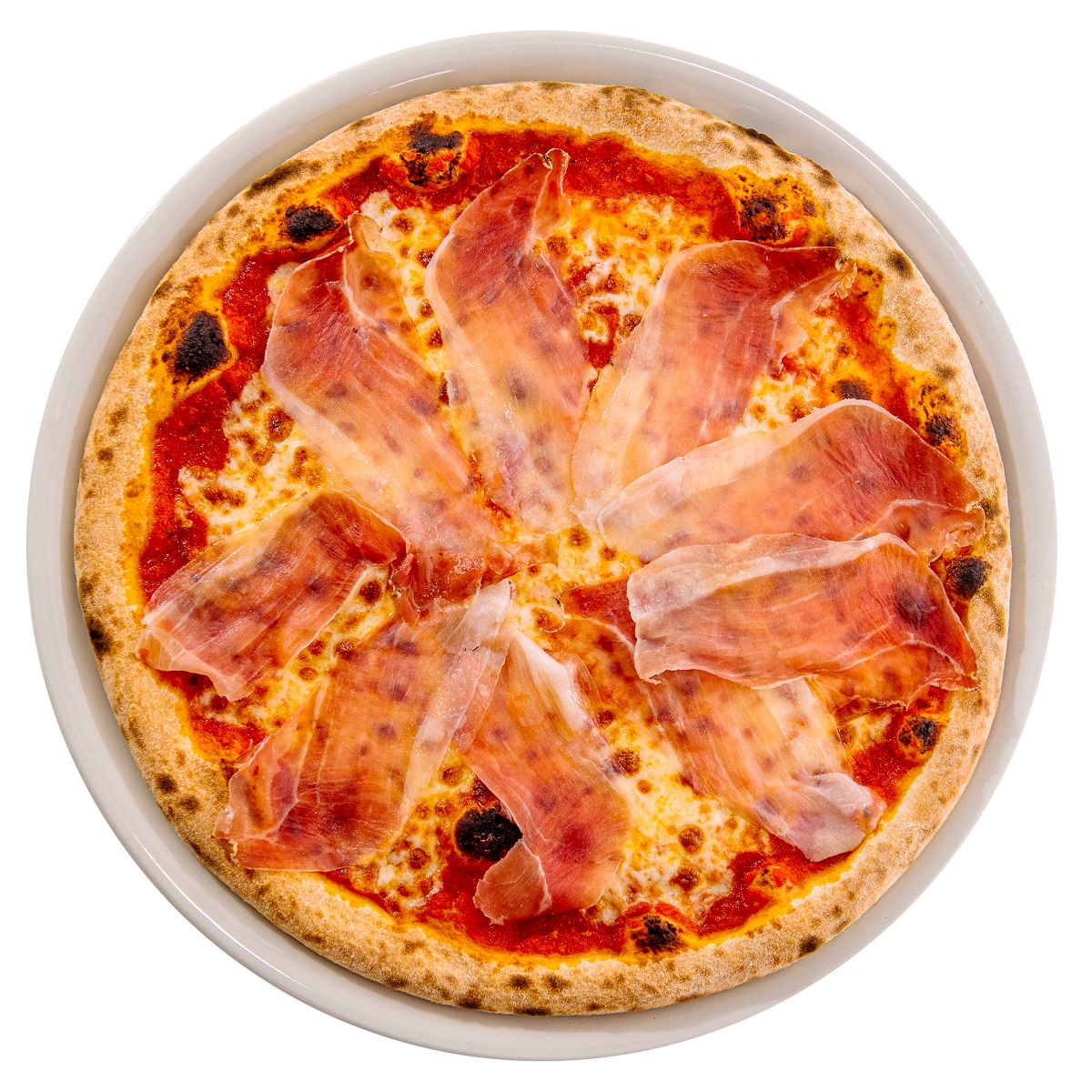 Speck e brie sajtos pizza - Mi&Ti Pizzéria Szarvas